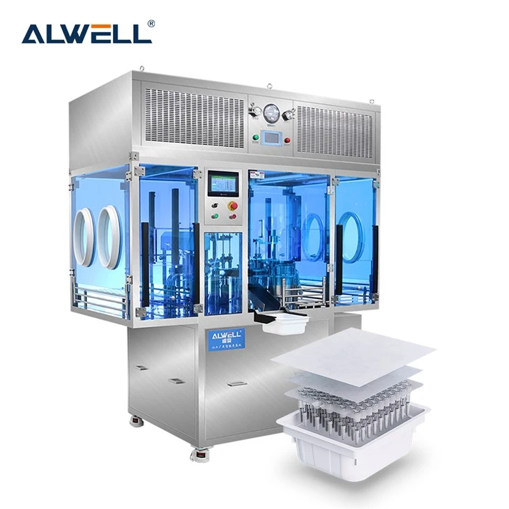 ALWELL Полностью автоматическая машина для розлива жидкости в бутылки Pfs